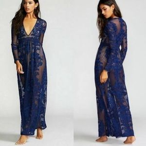 For Love & Lemons Temecula Maxi Dress